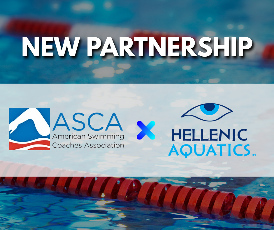 American Swimming Coaches Association (ASCA) and Hellenic Aquatics® Announce their Strategic Partnership 